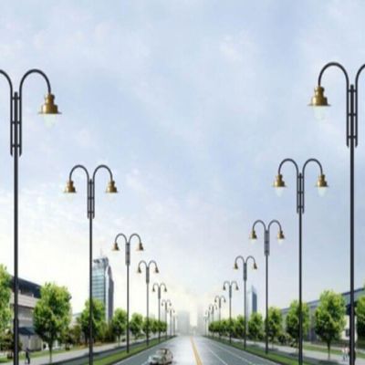 Pole & Post Mount Lights - Single Light, Single ARM